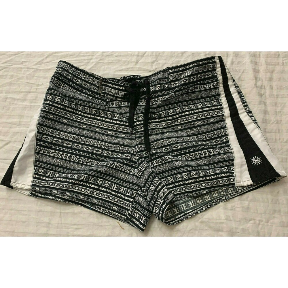 RAYA SUN WOMENS SWIM UNLINED SHORTS SIZE M